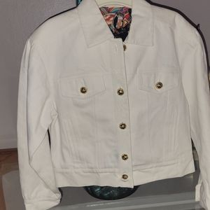 White Salvatore Ferragamo Jacket XS